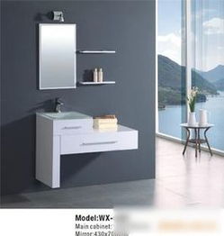 廠家直銷各款精美浴室柜，wx-1001展現(xiàn)衛(wèi)浴空間簡(jiǎn)約現(xiàn)代風(fēng)